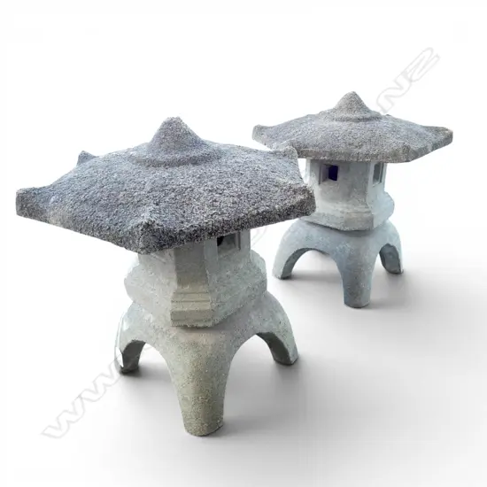 PR 3 PART CONCRETE GARDEN PAGODAS H.450mm