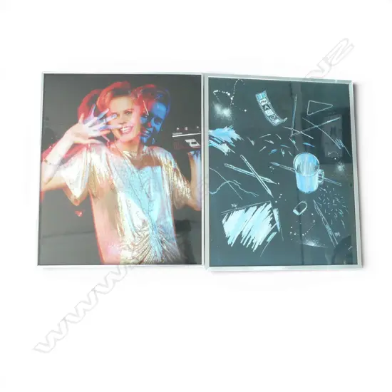 2 1980s PRINTS 590x490mm