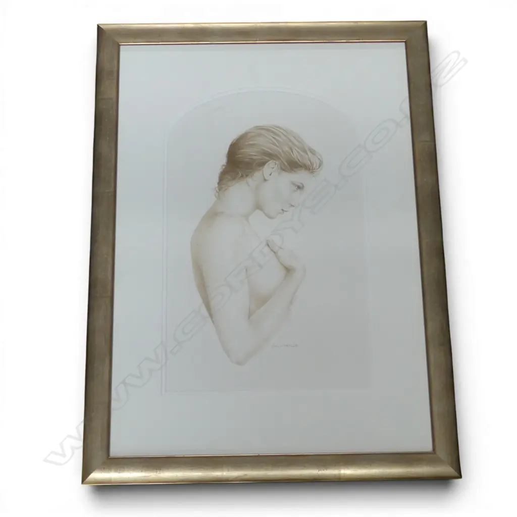 PHILIP TAYLOR, UNTITLED PORTRAIT, 460x290mm Image 1++