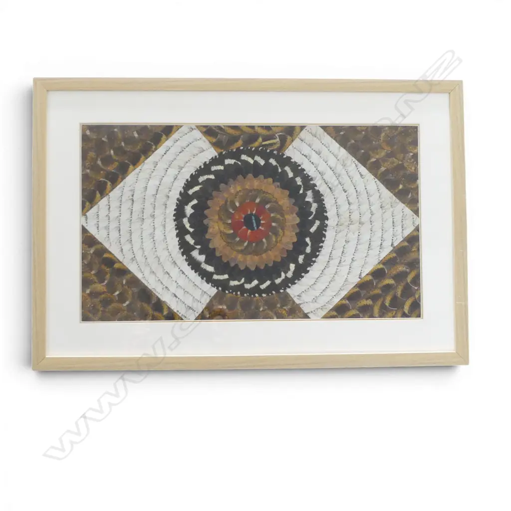 FRAMED BUTTERFLY WING ARTWORK 275x480mm Image 1++