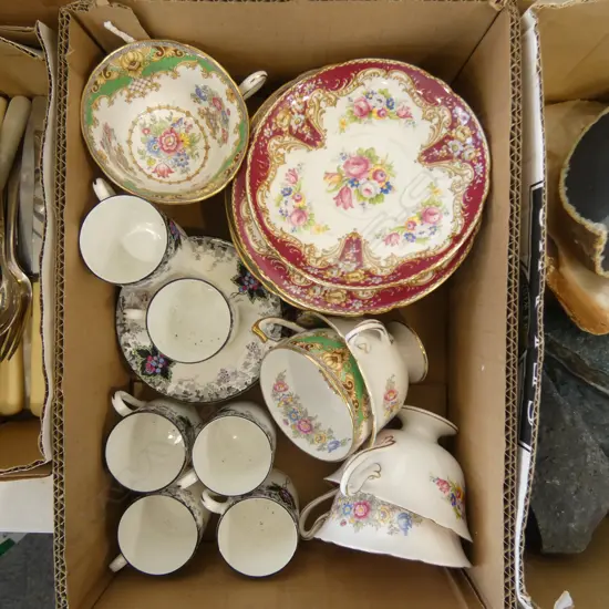 ASST. SHELLEY TEA & COFFEE CHINA