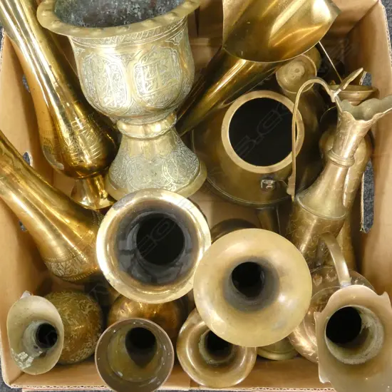 ASST. BRASS VASES
