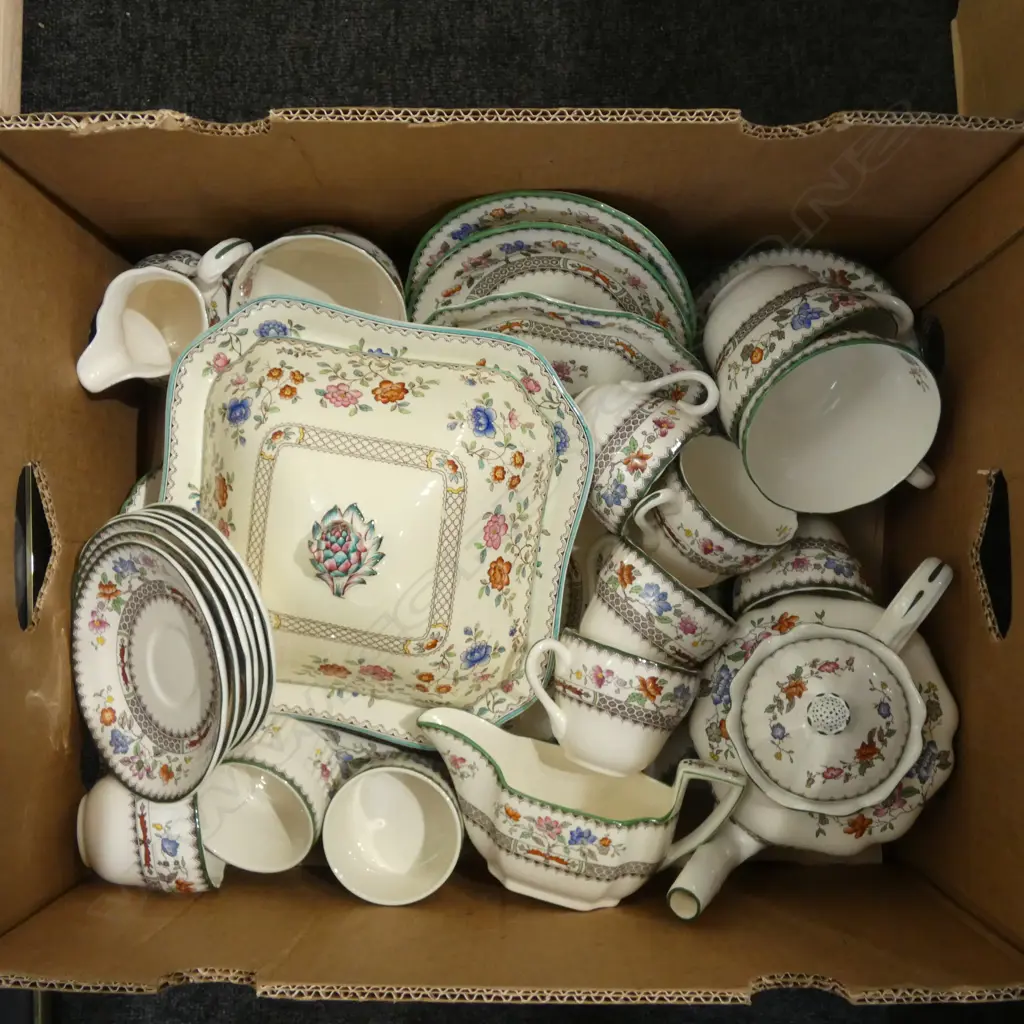 ASST. SPODE 'CHINESE ROSE' TEA/DINNER CHINA Image 1++