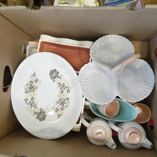 ASST. POOLE CHINA Incl. 4 TRAYS
