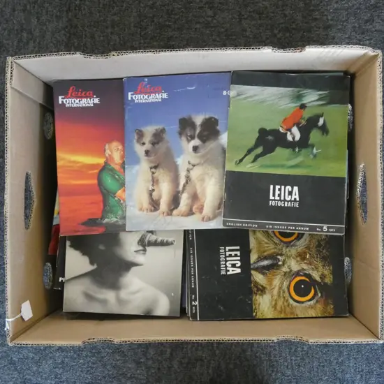 COLLECTION OF THE LEDICA PERIODICAL LIECA FOTOGRAFIE INTERNATIONAL