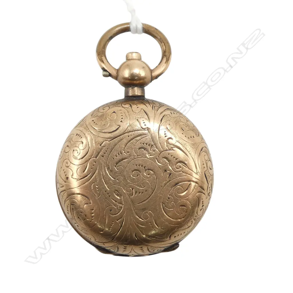 c1900 DENNISON GOLD PLATE SOVEREIGN CASE push button release catch slightly faulted Image 1++