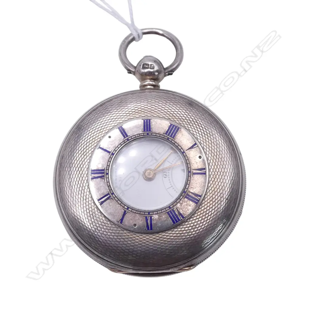 Chester 1860 'Chronometer' silver half hunter pocket watch by P. Norris of Liverpool. Chester 1860 Image 1++