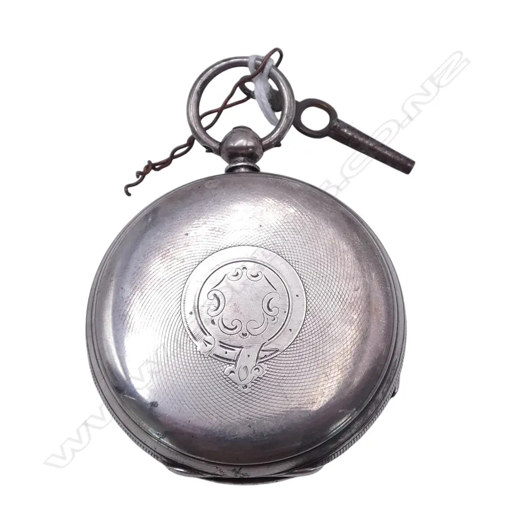 STG SILVER POCKET WATCH, LONDON 1934 Image 1++
