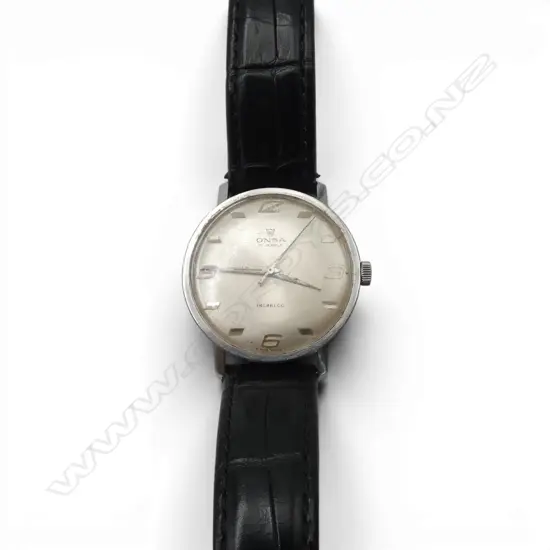 VINTAGE ONSA INCABLOC AUTOMATIC WRISTWATCH