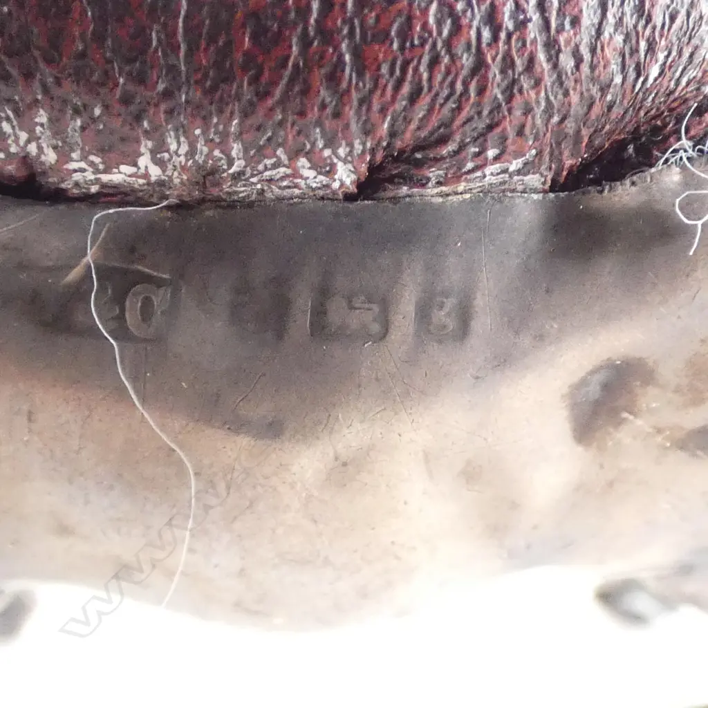EARLY 20thC STG SILVER BULL PINCUSHION horns faults to head, hallmarks rubbed Image 1++