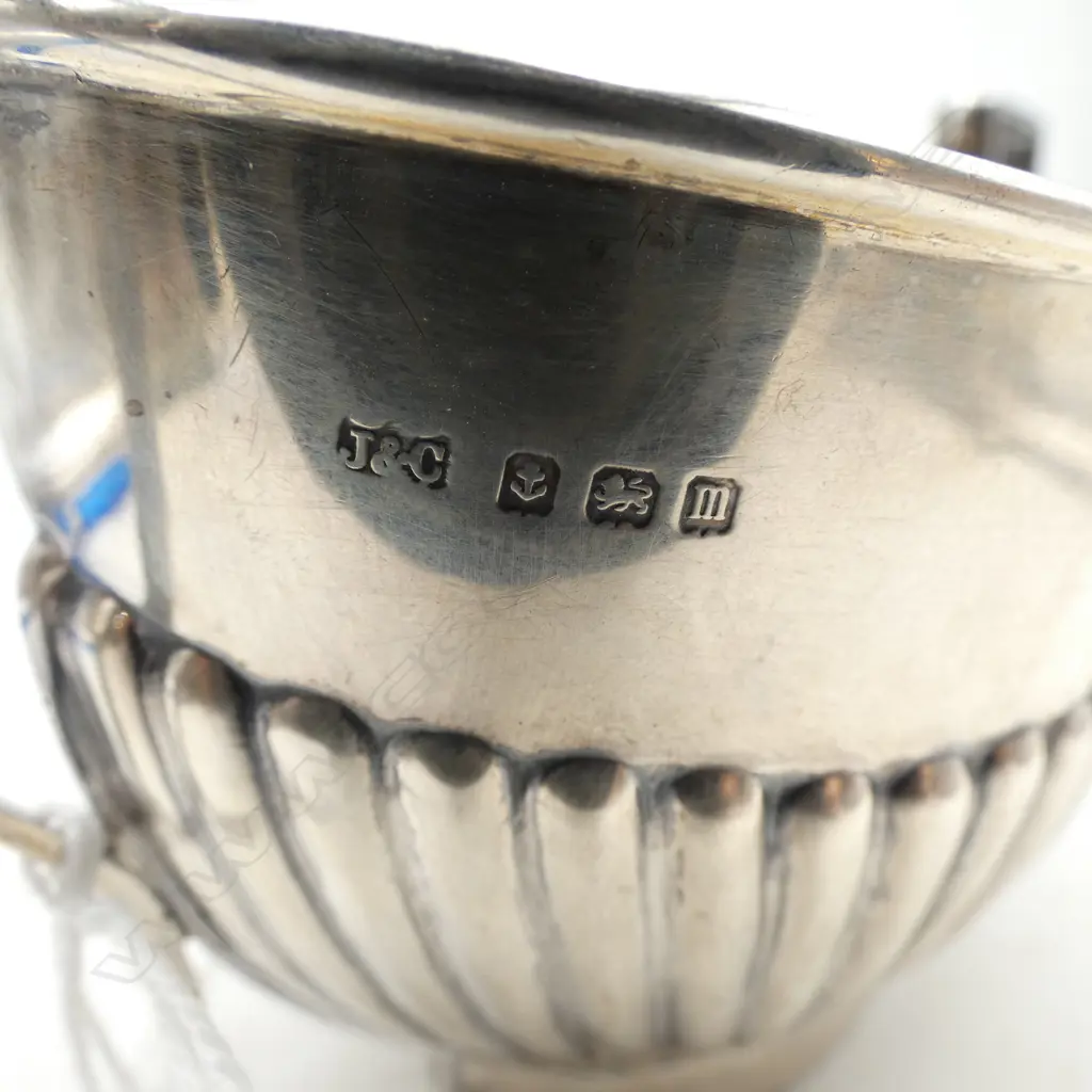 STG SILVER SUGAR BOWL B'HAM 1911 90gms Image 1++