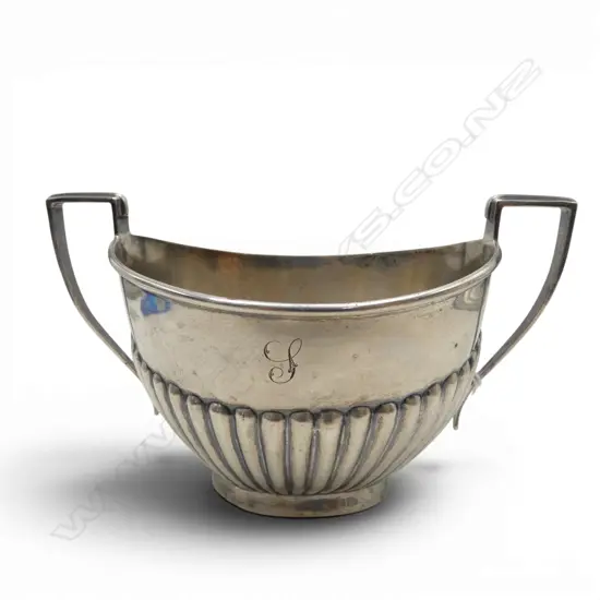 STG SILVER SUGAR BOWL B'HAM 1911 90gms