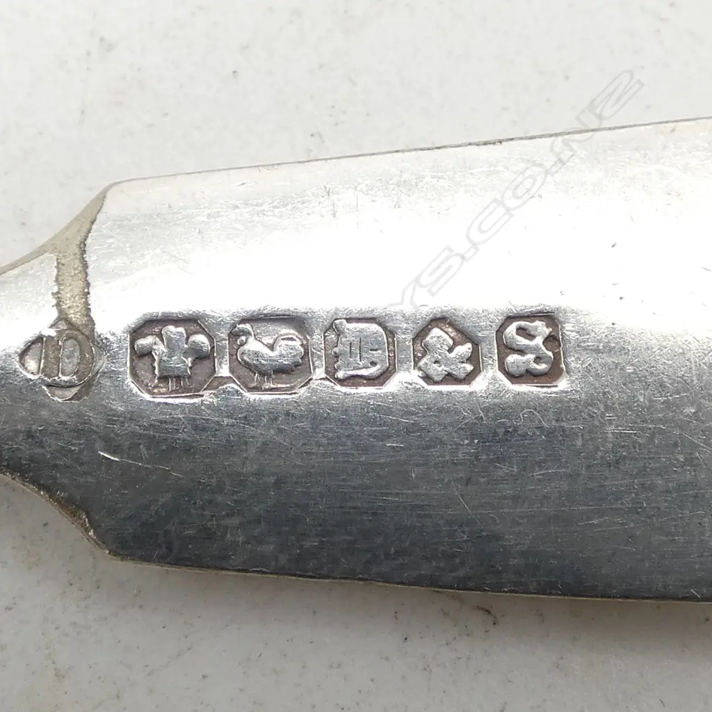 DISH TESTING AS 850 SILVER 175x110mm 148gms + 6 PCES EP CUTLERY Image 1++
