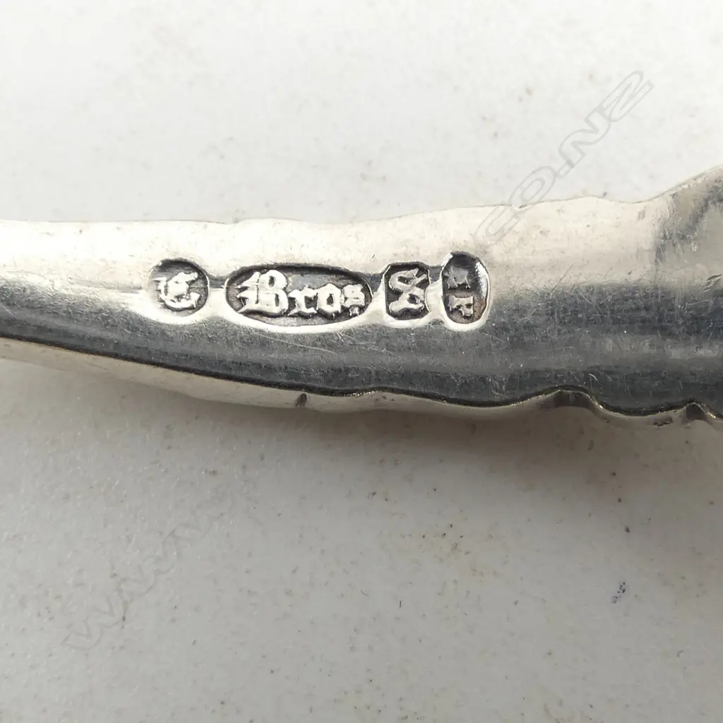 DISH TESTING AS 850 SILVER 175x110mm 148gms + 6 PCES EP CUTLERY Image 1++