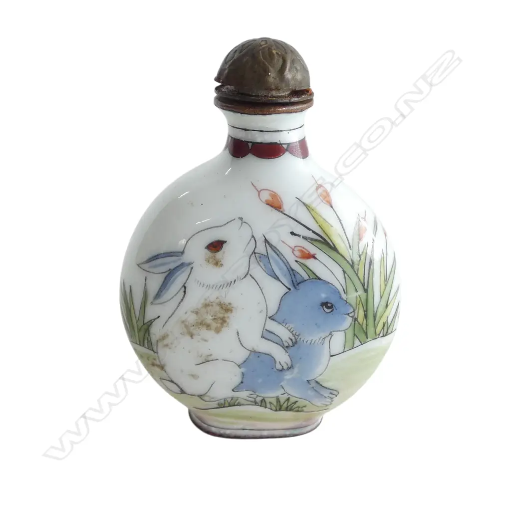 VINTAGE SNUFF BOTTLE H.55mm Image 1++