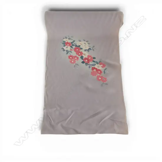 Unused 1980's NISHIJIN TEXTILE (Kyoto) JAPANESE SILK ROLL L.12M W.370mm. New old stock