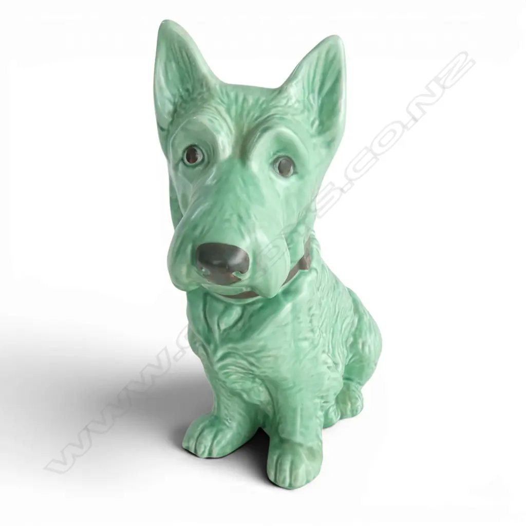 LRG 1936 SYLVAC SCOTTIE DOG #1209 H.280mm, know as 'Mac' dogs designed by Ottaker Steinberg Image 1++