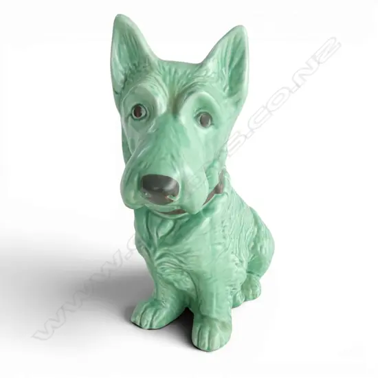 LRG 1936 SYLVAC SCOTTIE DOG #1209 H.280mm, know as 'Mac' dogs designed by Ottaker Steinberg