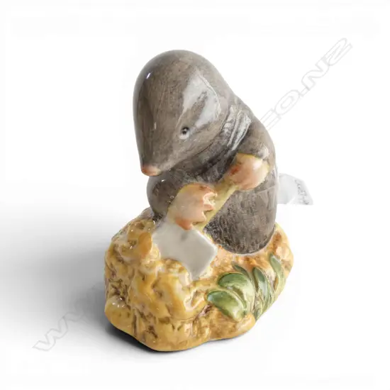 BESWICK BEATRIX POTTER 'Diggory Diggory Delvet', H70mm, brown backstamp 1973-1988