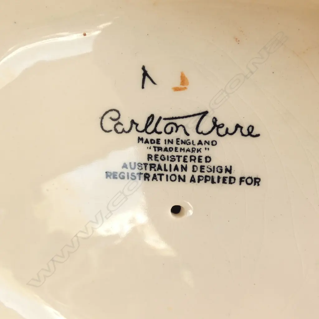 CARLTON WARE BASKET & JUG H.150mm Image 1++