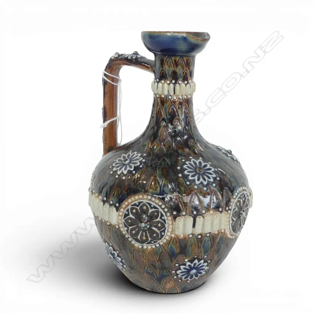 ROYAL DOULTON LAMBETH EWER missing stopper H.170mm Image 1++