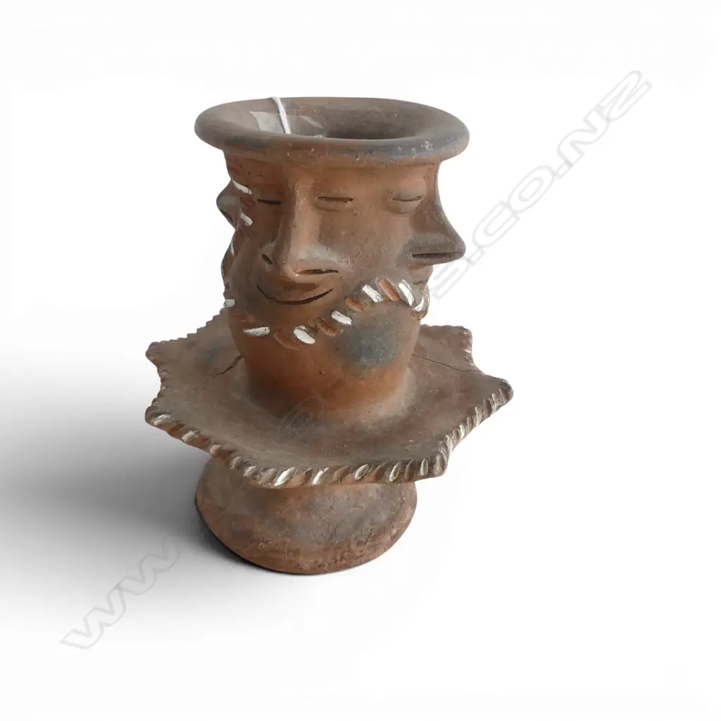 PAPUA NEW GUINEA POTTERY VESSEL H.260mm Image 1++