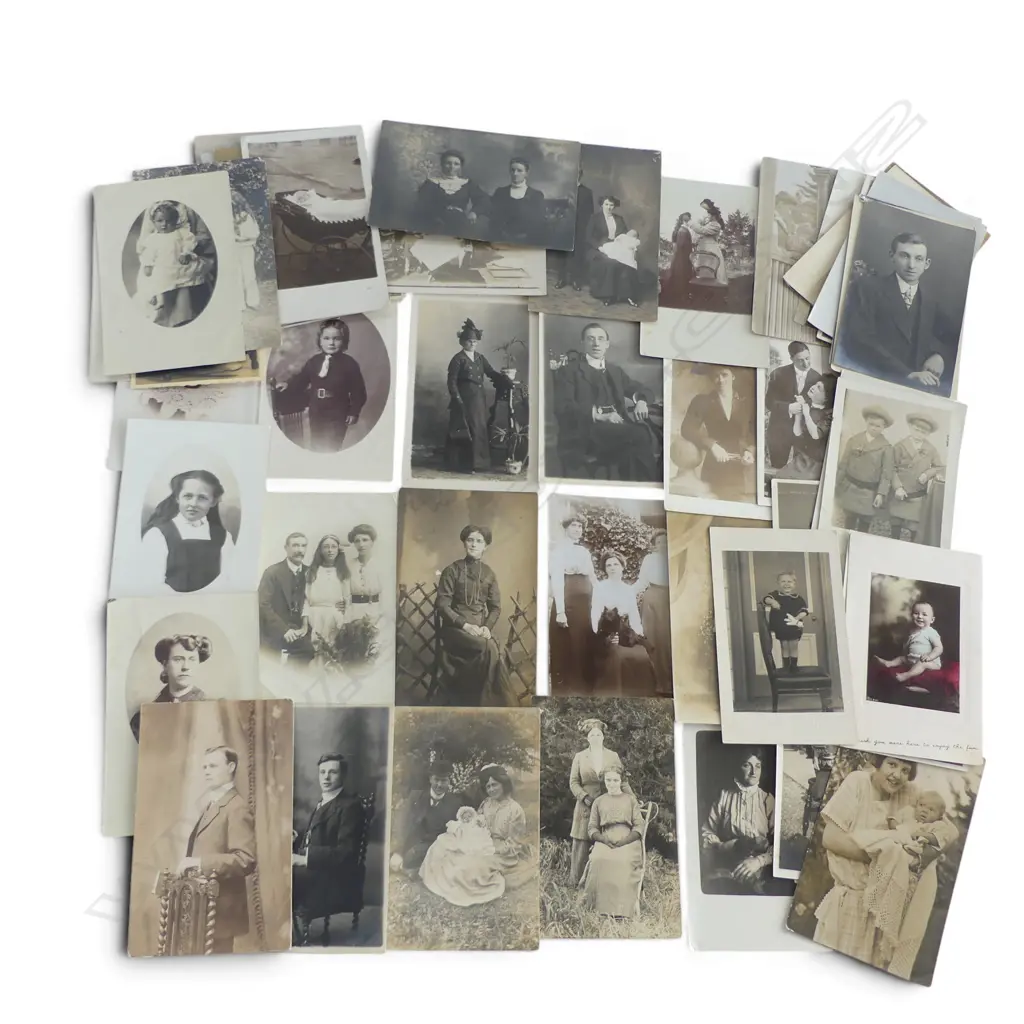 50+ OLD PORTRAIT POSTCARDS PHOTOGRAPHIC  Image 1++