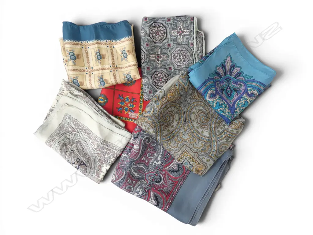 7 SILK SCARVES  Image 1++