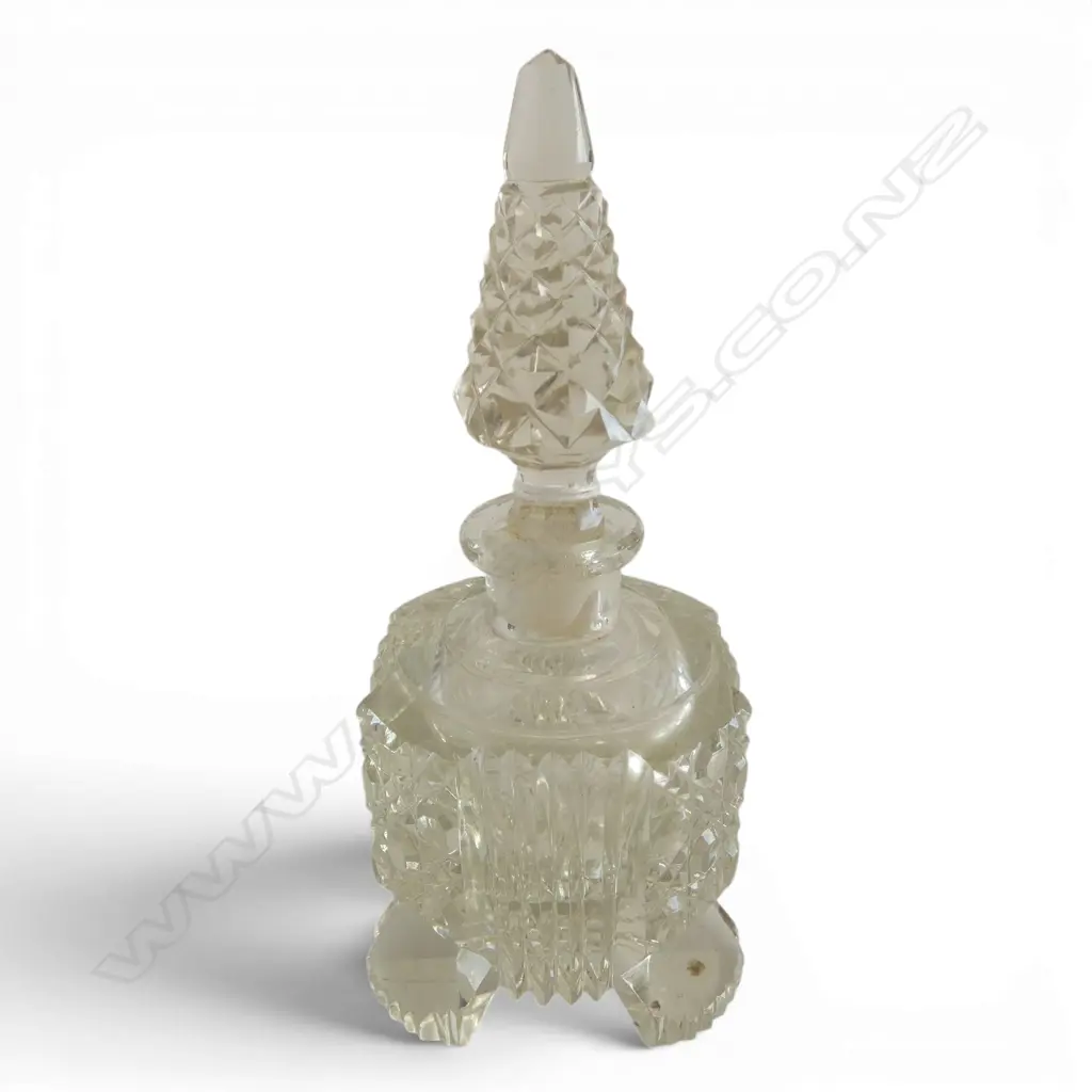 CUT CRYSTAL SCENT BOTTLE H.120mm  Image 1++