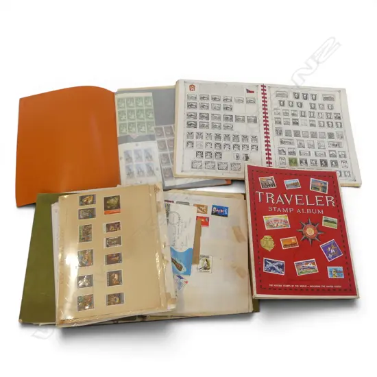 COLLECTION OF ASST. NEW ZEALAND & WORLD STAMPS Incl. collection of health stamps