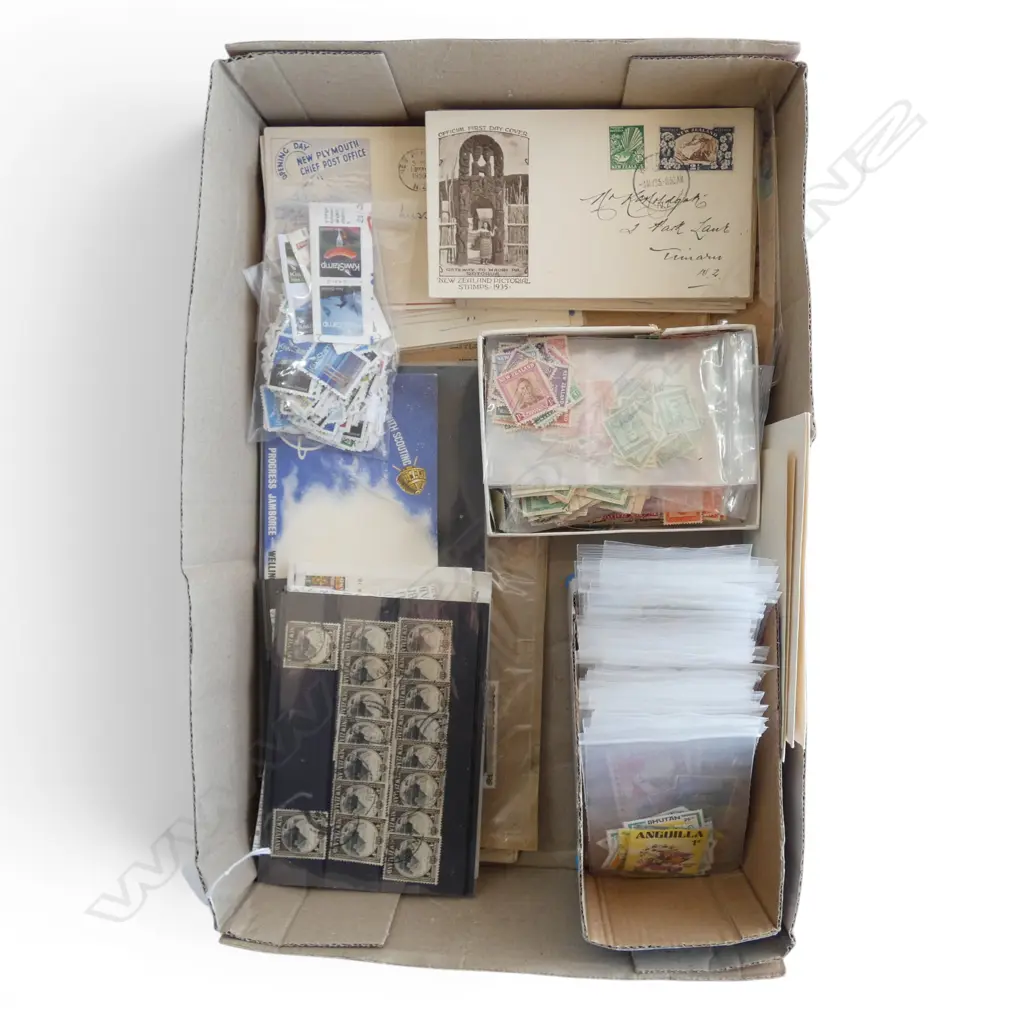 ASST. NZ STAMPS; MINT & SETS Image 1++