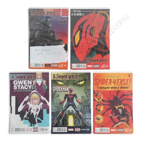 MARVEL EDGE OF SPDER-VERSE SPIDER-MAN NOIR 1-5