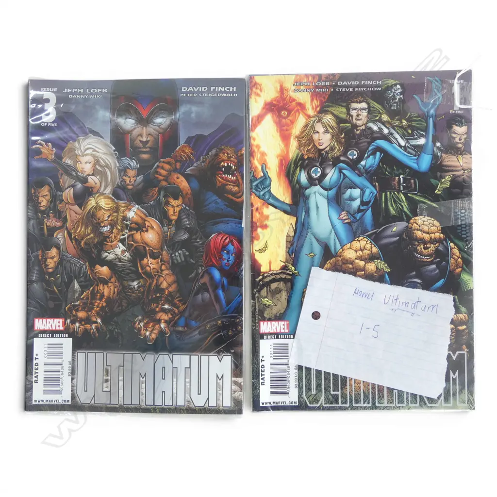 MARVEL ULTIMATUM 1-5 Image 1++
