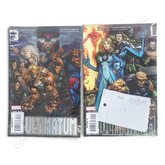 MARVEL ULTIMATUM 1-5