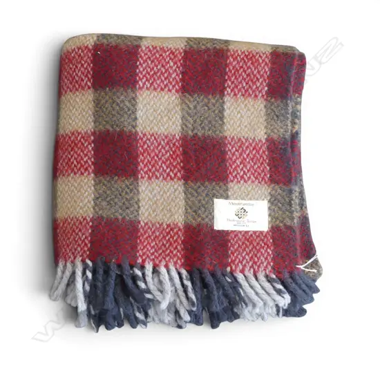 N.Z. MASTERWEAVE ALL WOOL BLANKET 