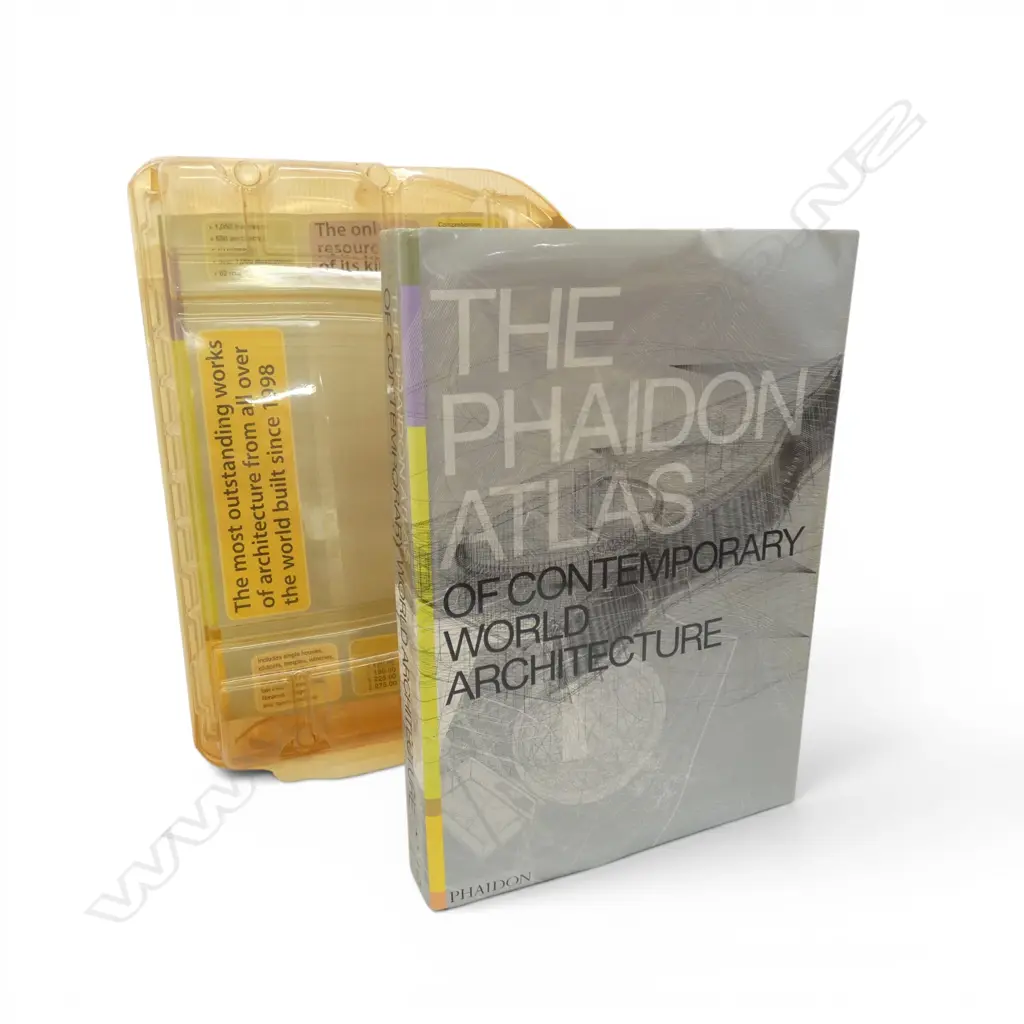 THE PHAIDON ATLAS OF CONTEMPORARY WORLD ARCHITECTURE in hard case  Image 1++