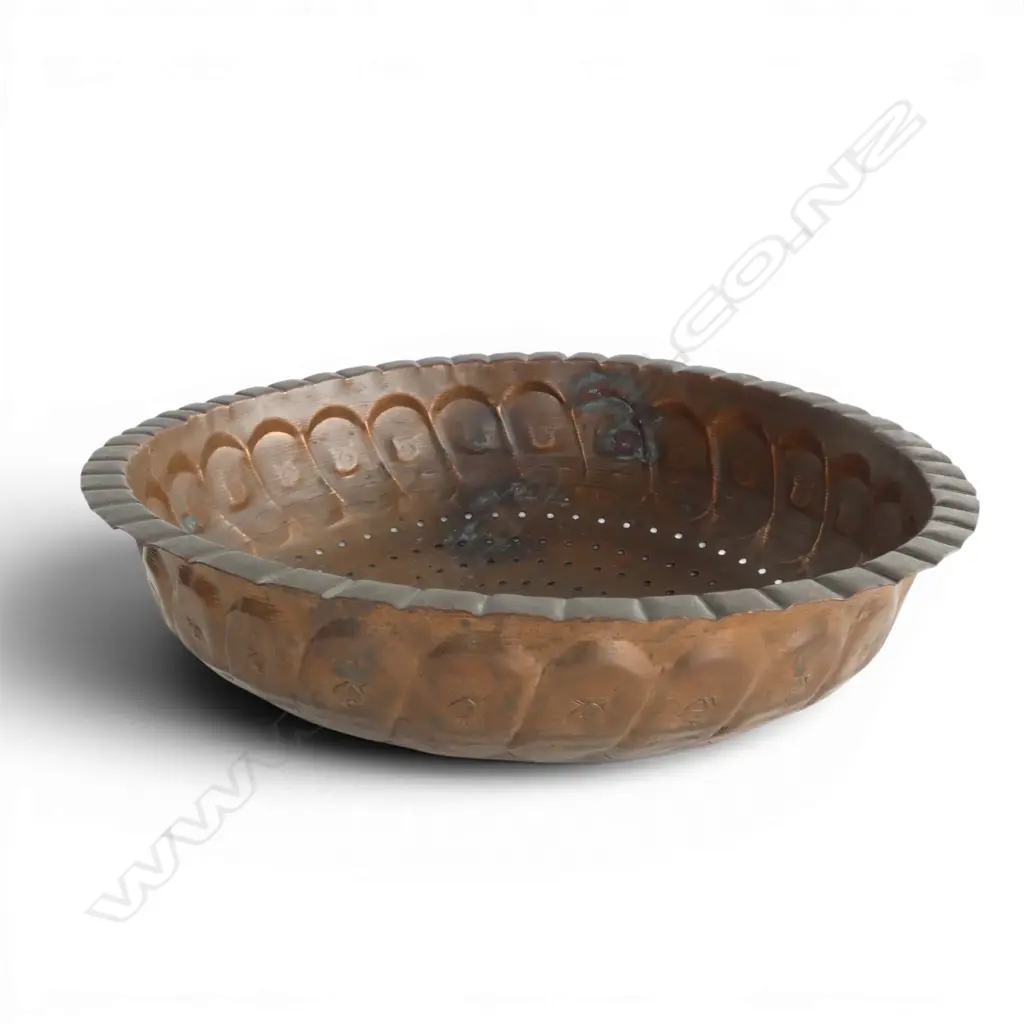 LG VINTAGE COPPER COLANDER Dia.380mm Image 1++