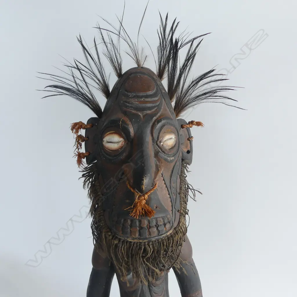 PNG CARVED WOODEN FIGURE H.650mm Image 1++