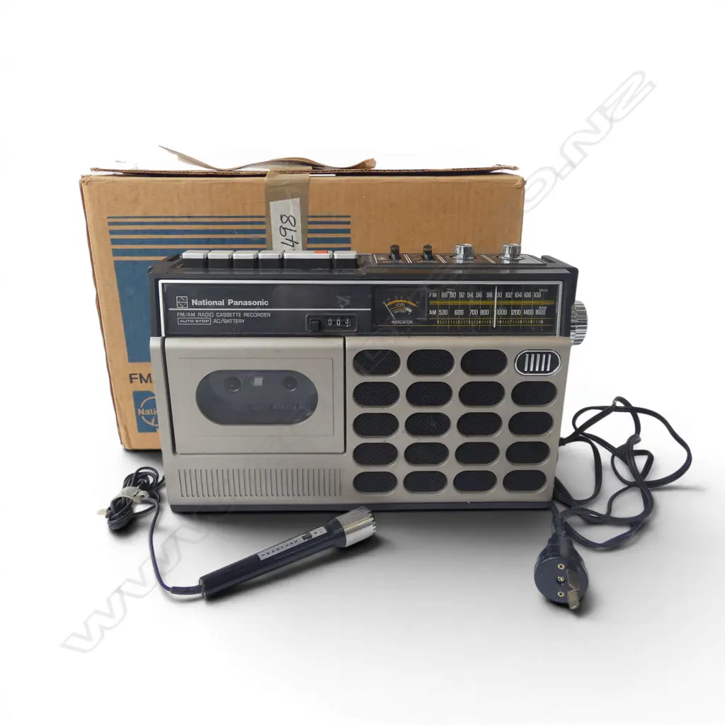 NATIONAL PANASONIC RQ-544AS RADIO, BOXED Image 1++