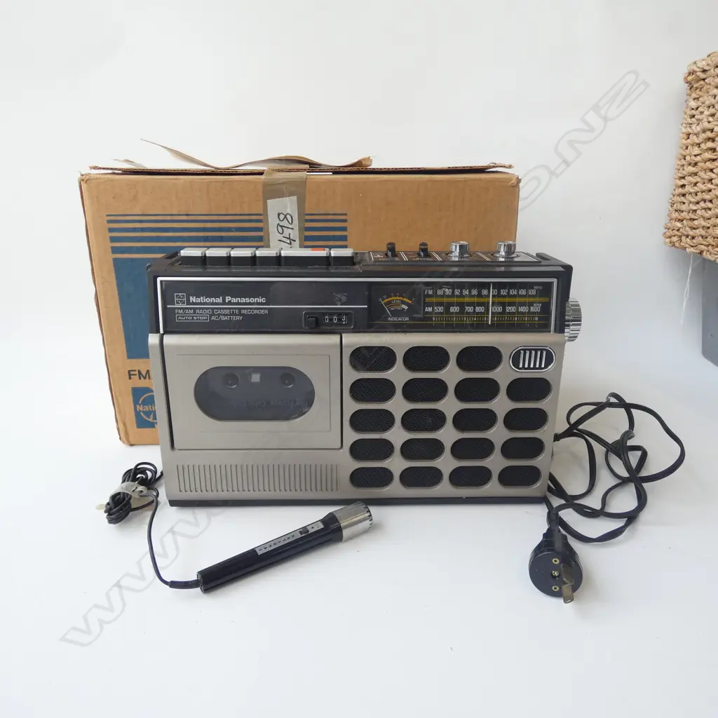 NATIONAL PANASONIC RQ-544AS RADIO, BOXED Image 1++