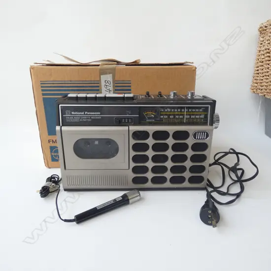 NATIONAL PANASONIC RQ-544AS RADIO, BOXED