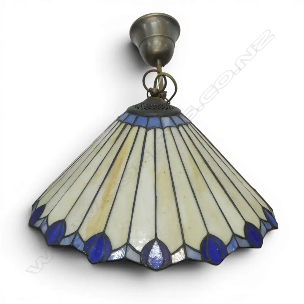 LEAD LIGHT PENDANT SHADE 410mm dia Image 1++