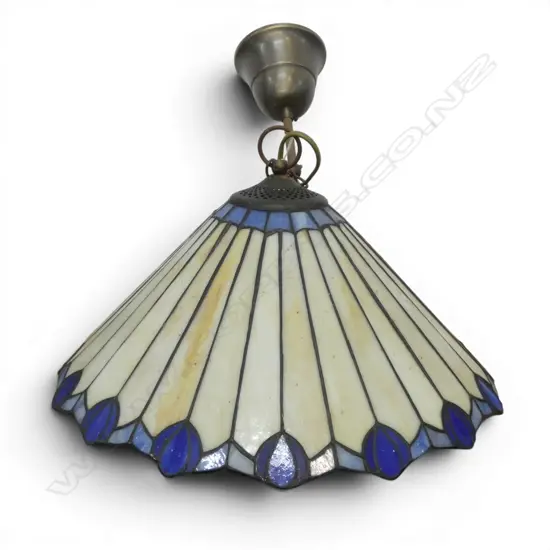 LEAD LIGHT PENDANT SHADE 410mm dia