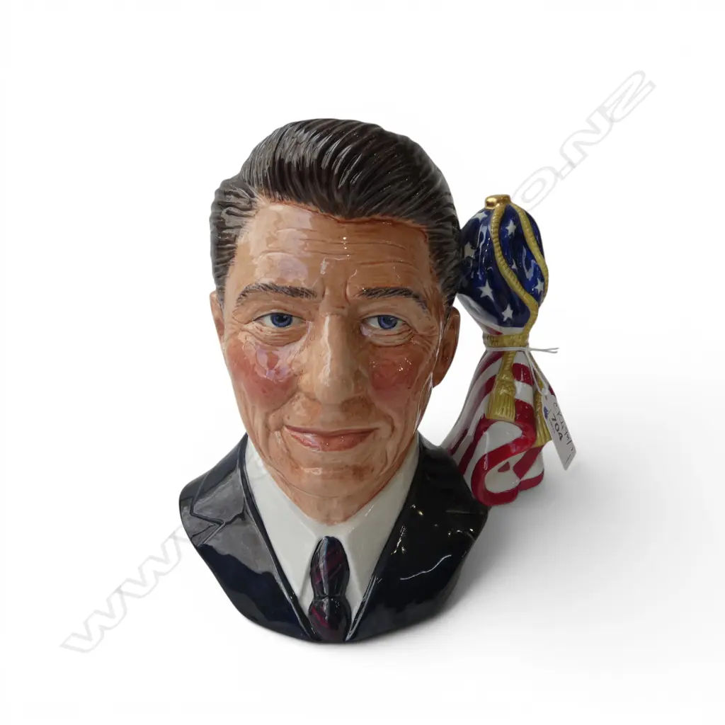 ROYAL DOULTON RONALD REAGAN TOBY JUG 272/5000 H.190mm Image 1++