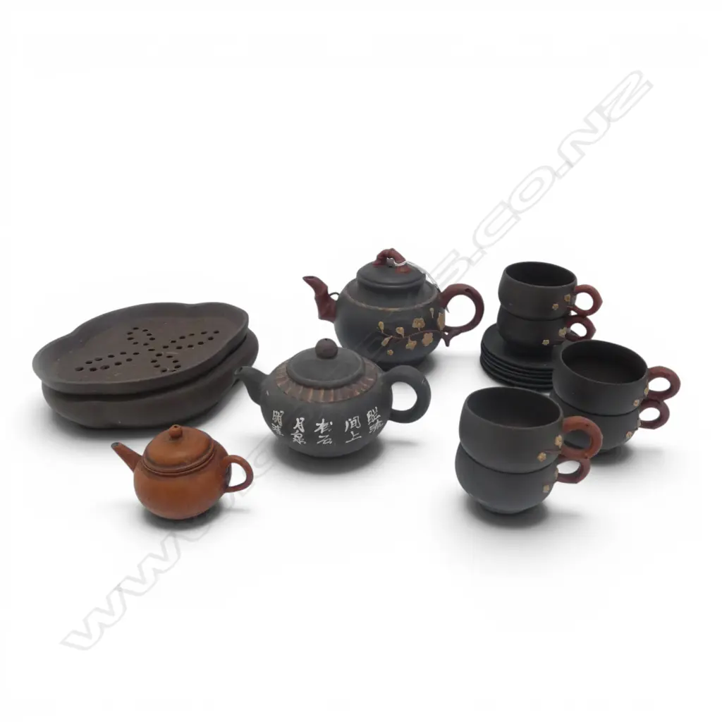 YIXING WARE TEASET Image 1++