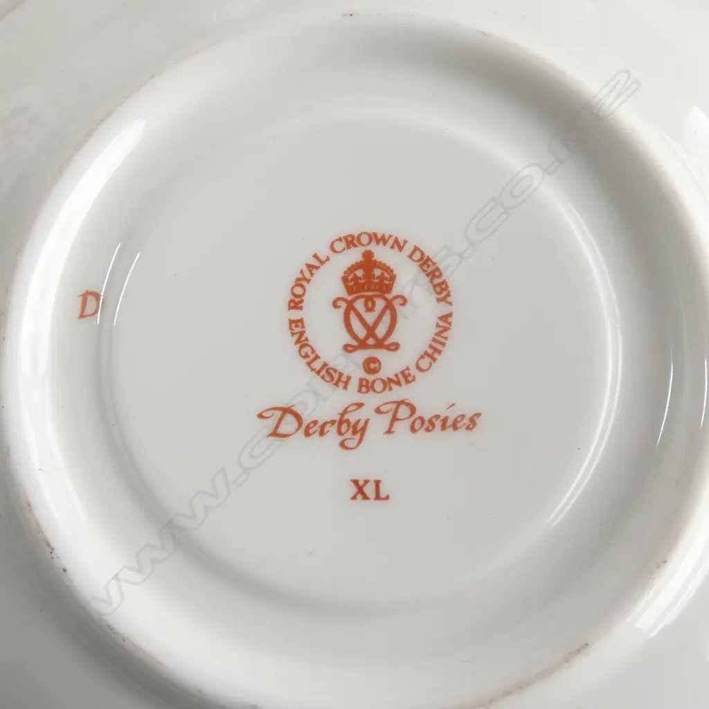 ROYAL CROWN DERBY "DERBY POSIES" 6 PLACE COFFEE SERVICE Image 1++