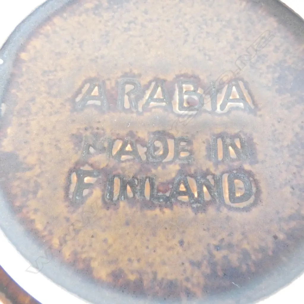 6 ARABIA FINLAND RAMEKINS + ASHTRAY Dia.160mm Image 1++
