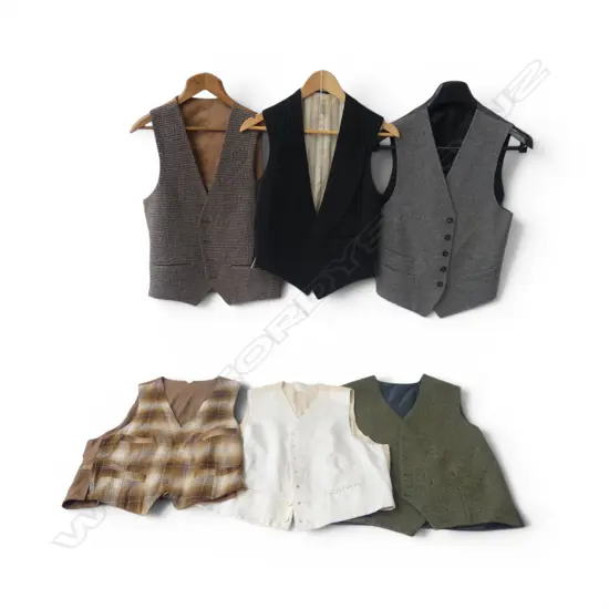 6 WAISTCOATS