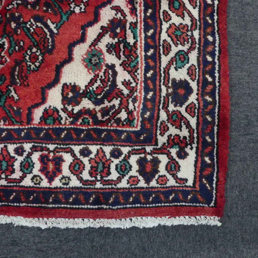 HAND KNOTTED WOOL PILE RUG 2540x1080mm Image 1++