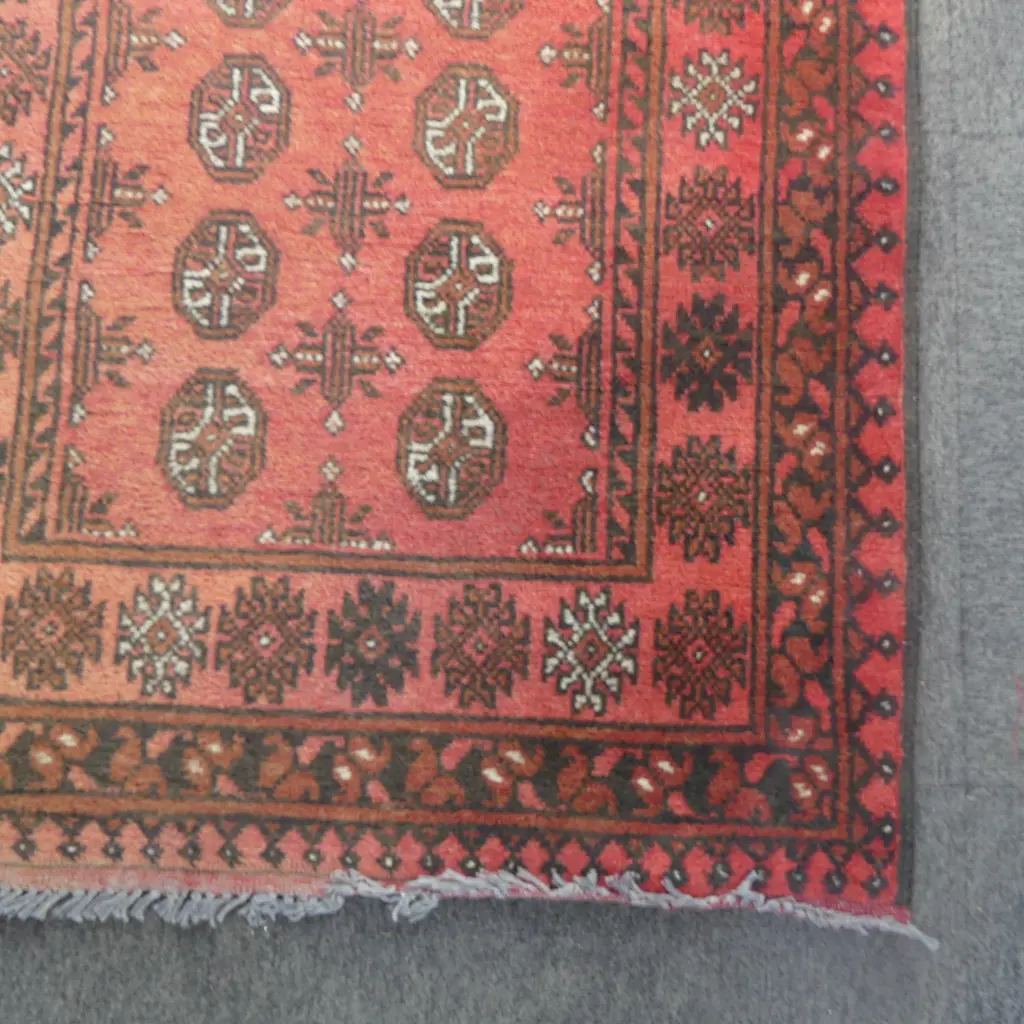 HAND KNOTTED WOOL PILE RUNNER 3800x800mm Image 1++